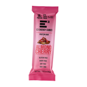 E3 Protein Almond Cherry flavor Gluten Free and Dairy Free Protein bar. 