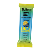 E3 Protein Lemon Blueberry flavor Gluten Free and Dairy Free Protein bar. 