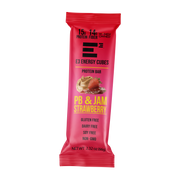 E3 Protein Peanut Butter and Strawberry Jam flavor Gluten Free and Dairy Free Protein bar. 